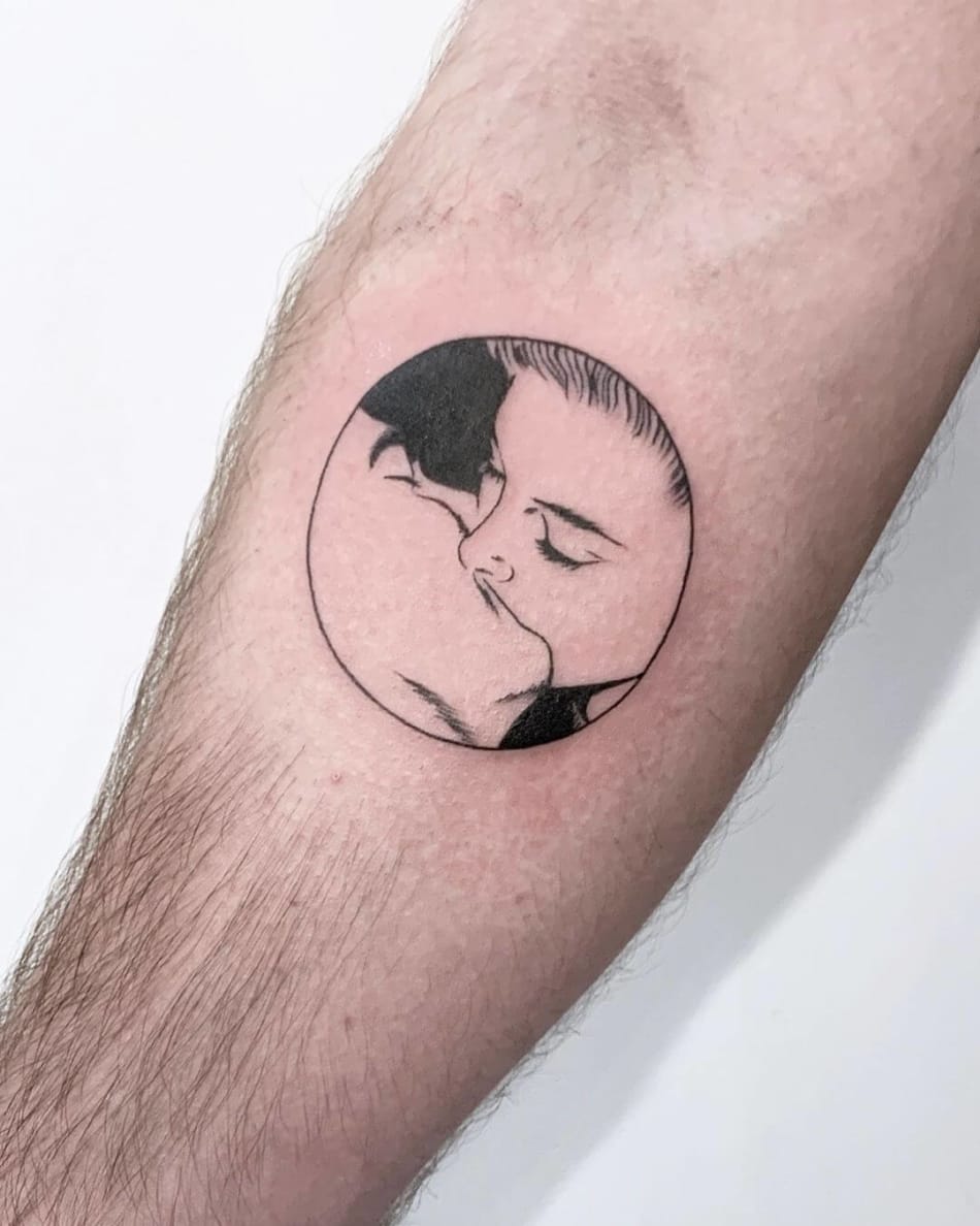 Kissing tattoos tattoos by category